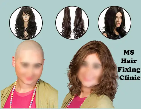 Cancer patient hair wig .webp